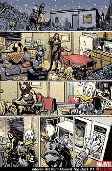 Howard comic page