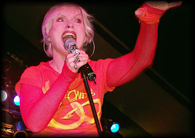Debbie Harry of BLONDIE